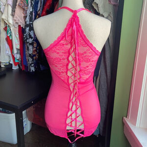 Women's BodyRage Lingerie One Size Pinkolll